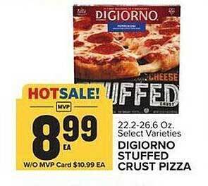 Food Lion Digiorno stuffed crust pizza offer