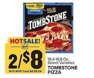 Food Lion Tombstone pizza offer