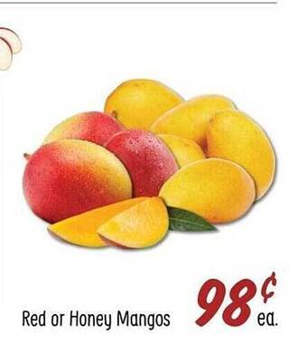 Sprouts Farmers Market Red or honey mangos offer