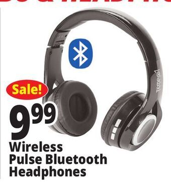 Ocean State Job Lot Wireless pulse bluetooth headphones offer