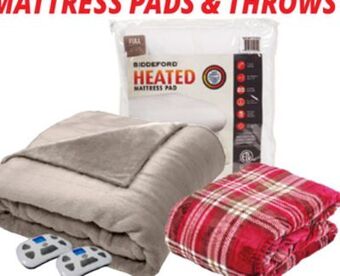 Ocean State Job Lot Heated throw offer