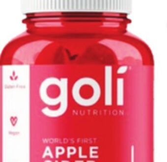 Ocean State Job Lot Goli apple cider vinegar gummies offer
