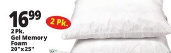 Ocean State Job Lot 2pk. gel memory foam offer
