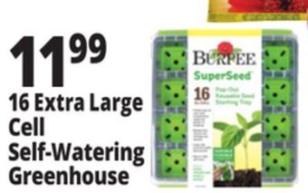Ocean State Job Lot 16 extra large cell self-watering greenhouse offer
