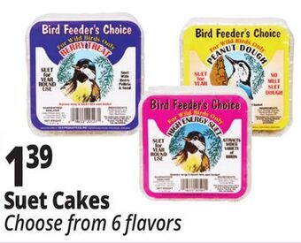 Ocean State Job Lot Suet cakes offer