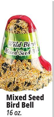 Ocean State Job Lot Mixed seed bird bell offer