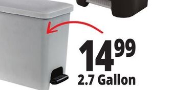 Ocean State Job Lot Step-on wastebaskets offer