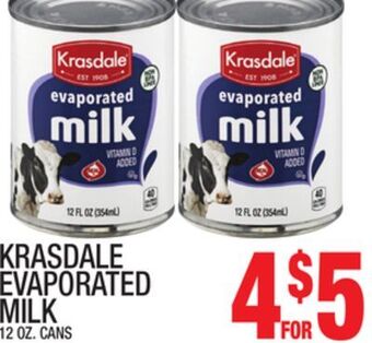C Town Krasdale evaporated milk offer