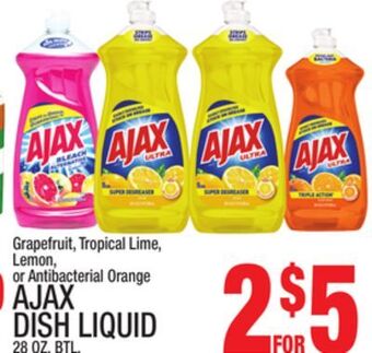 C Town Ajax dish liquid offer