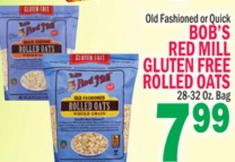 C Town Bob's red mill gluten free rolled oats offer