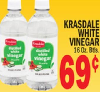 C Town Krasdale white vinegar offer