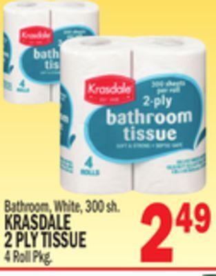 C Town Krasdale 2 ply tissue offer