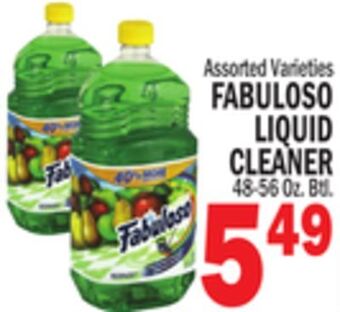 C Town Fabuloso liquid cleaner offer