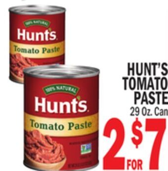 C Town Hunt's tomato paste offer