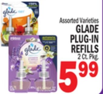 C Town Glade plug-in refills offer