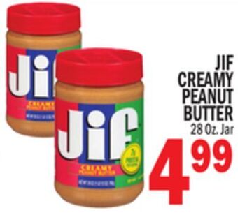 C Town Jif creamy peanut butter offer