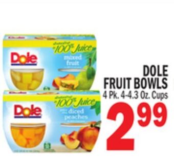 C Town Dole fruit bowls offer