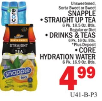 C Town Snapple offer