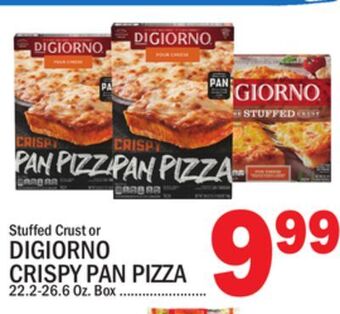 C Town Digiorno crispy pan pizza offer