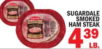 C Town Sugardale smoked ham steak offer