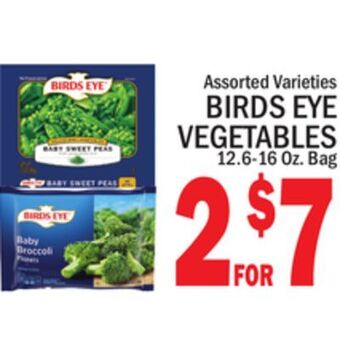 C Town Birds eye vegetables offer