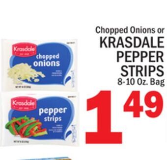 C Town Krasdale pepper strips offer