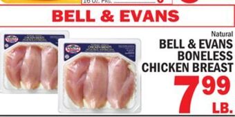 C Town Bell & evans boneless chicken breast offer