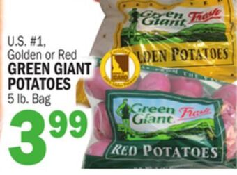 C Town Green giant potatoes offer