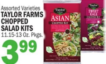 C Town Taylor farms chopped salad kits offer