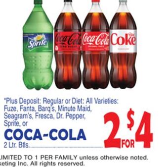 Bravo Supermarkets Coca-cola offer