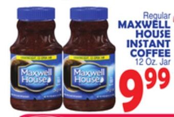 Bravo Supermarkets Maxwell house instant coffee offer