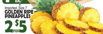 Bravo Supermarkets Golden ripe pineapples offer