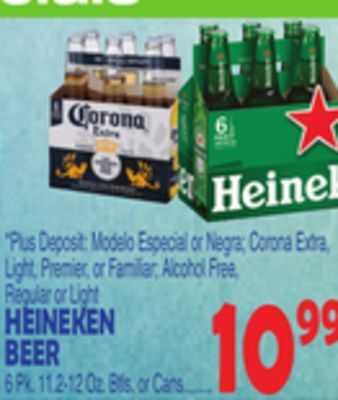 Bravo Supermarkets Heineken beer offer
