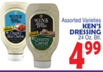 Bravo Supermarkets Ken's dressing offer