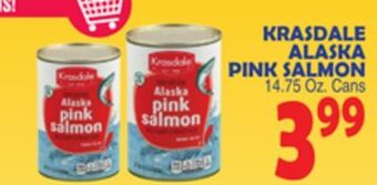 Bravo Supermarkets Krasdale alaska pink salmon offer
