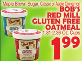 Bravo Supermarkets Bob's red mill gluten free oatmeal offer