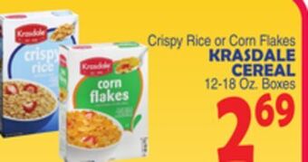 Bravo Supermarkets Krasdale cereal offer