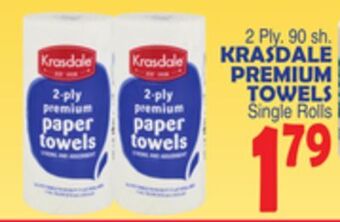 Bravo Supermarkets Krasdale premium towels offer