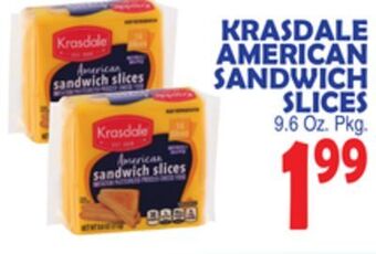 Bravo Supermarkets Krasdale american sandwich slices offer