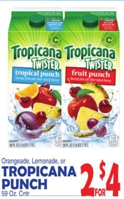 Bravo Supermarkets Tropicana punch offer
