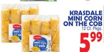 Bravo Supermarkets Krasdale mini corn on the cob offer
