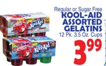 Bravo Supermarkets Kool-aid assorted gelatins offer