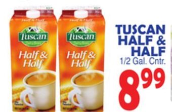Bravo Supermarkets Tuscan half & half offer