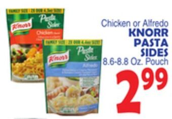 Bravo Supermarkets Knorr pasta sides offer
