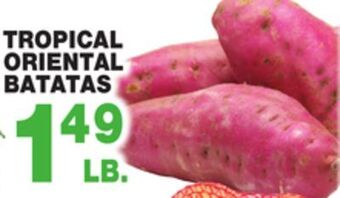 Bravo Supermarkets Tropical oriental batatas offer