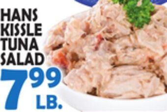 Bravo Supermarkets Hans kissle tuna salad offer