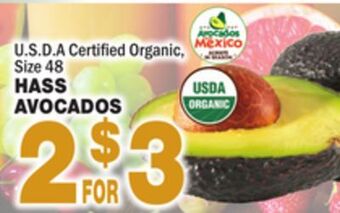 Bravo Supermarkets Hass avocados offer