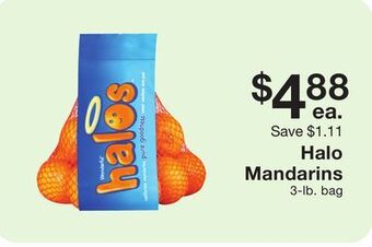 Fairway Store Market Halo mandarins offer