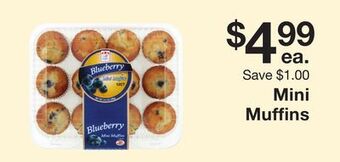 Fairway Store Market Mini muffins offer