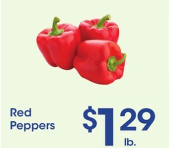 Price Rite Red peppers offer